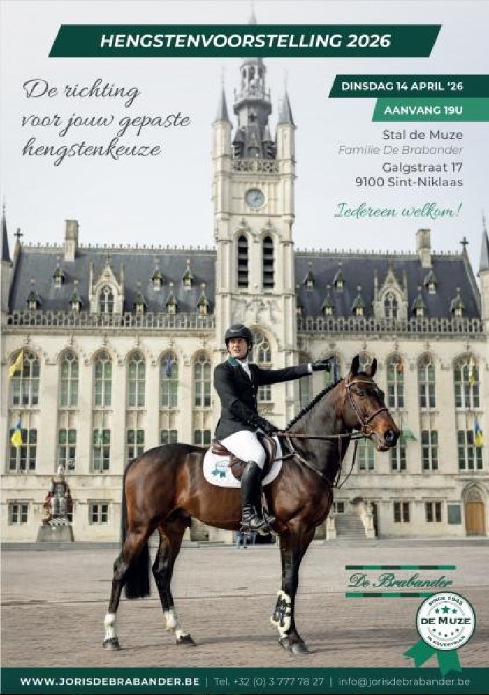 Hengstenvoorstelling 14 april 2026