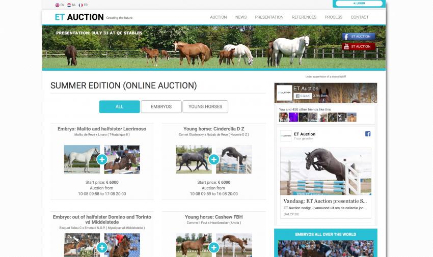 ET Auction Summer Edition